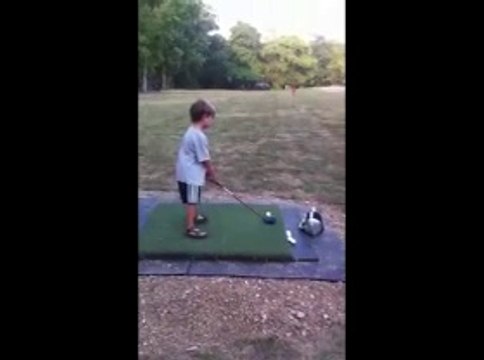 golf practice mats and target flags