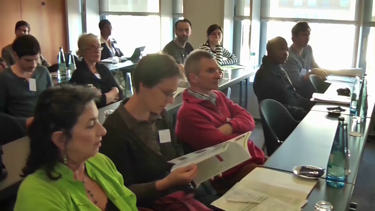 Mrs Marylin Mehlmann at the 3. Convention of Environmental Laureates, Freiburg, 10-13.4.2014