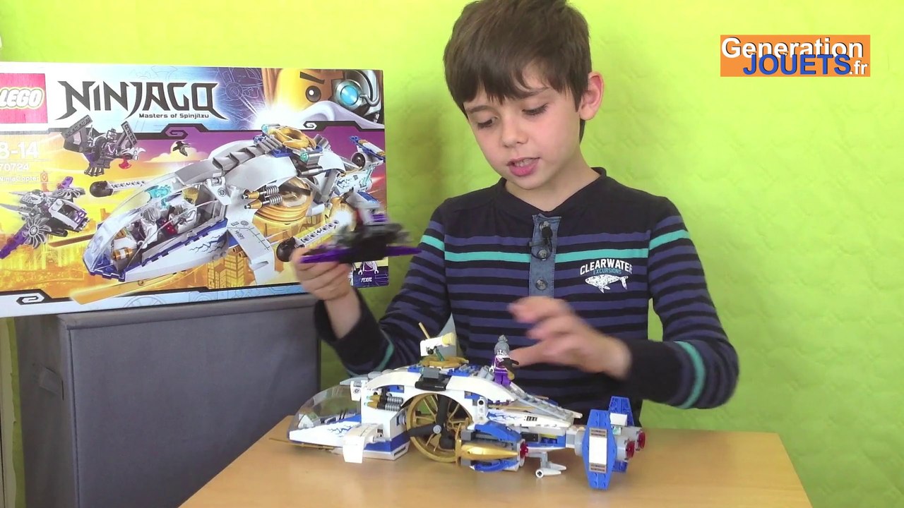 Coup de coeur de Paul pour le NinjaCopter Lego Ninjago réf 70724