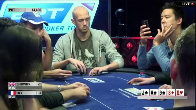 Живой покер EPT 10 в Монте-Карло 2014 - Главное Событие, День 2 - PokerStars