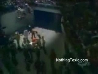 Violent crash en moto