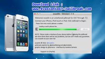 Evasion Official Jailbreak iOS 7.1 Untethered Working For iPhone/iPad/iPod touch