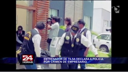 Entrenador de Tilsa Lozano rindió su manifestación por muerte de empresario