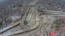 Azadi Chowk  Bridge Aerial 3D View