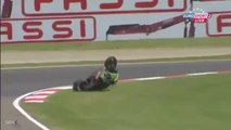 Superbike Imola Big Crash-Kawasaki Sağlamlık Testi Gibi