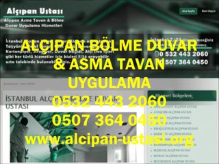 Alçıpan Ustası Ataköy,05073640450,Alçıpancı,Bölme Duvar,Asmatavan,Uygulama Fiyatları