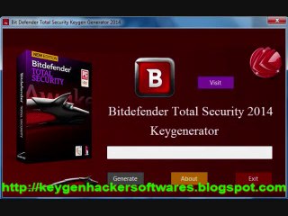 Bitdefender total security key