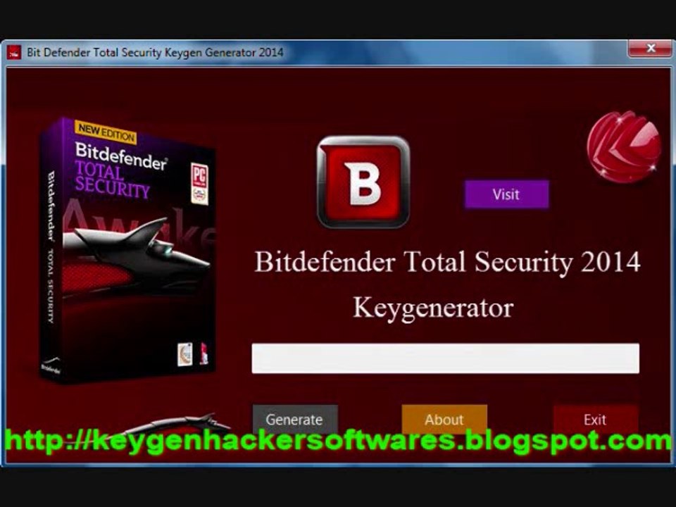 Bit Defender Total Security Keygen Generator 2014