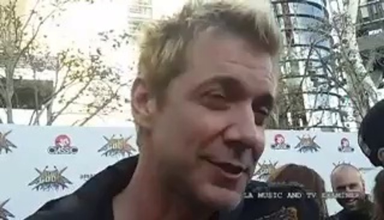 James Michael interview at The Revolver Golden Gods Awards 2-14