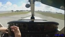 بالفيديو.. طائر مجهول يهشّم قمرة قيادة طائرة أمريكية