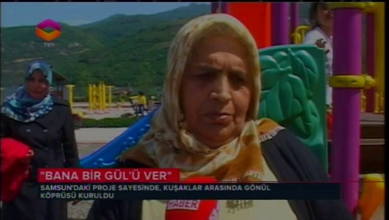 Ayvacık Anaokulu Bana Bir Gül(Ü) Ver Projesi  -TRT Haber -