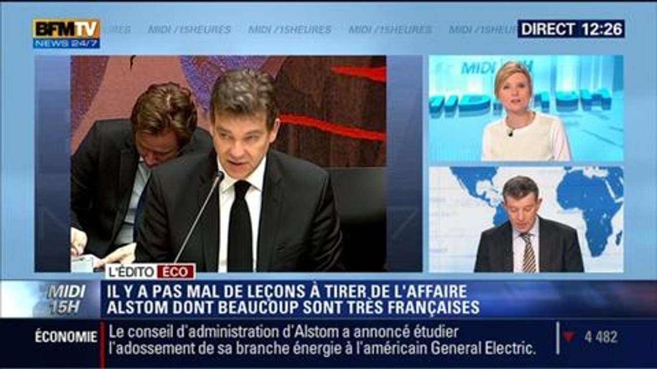 L'Édito éco de Nicolas Doze: Rachat d'Alstom: il n'y a pas de négociation exclusive entre le groupe français et GE - 30/04