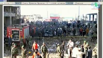 شاهد_ إطفاء نار موكب الحريري استغرق وقتاً غير عادي