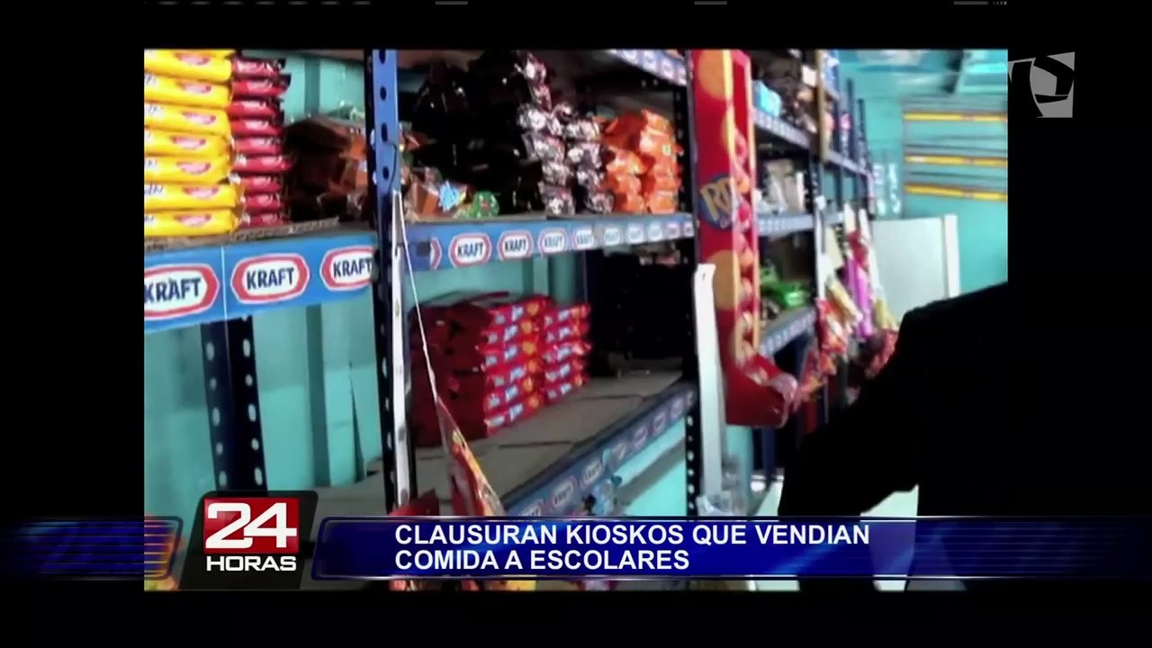 Ate: clausuran kioscos que vendían productos en pésimas condiciones