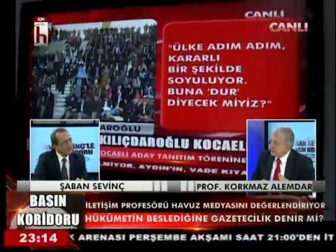 ŞABAN SEVİNÇ İLE BASIN KORİDORU 04-29-2014