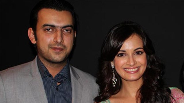 Dia Mirza Sahil Sangha Engaged