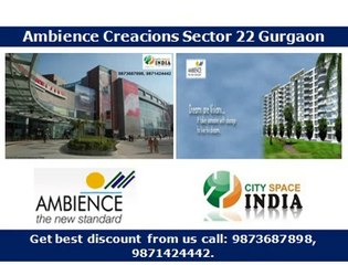 ambience creacions new launch((9873687898))sector 22 gurgaon
