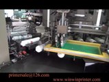 auto 6 color tube screen printer