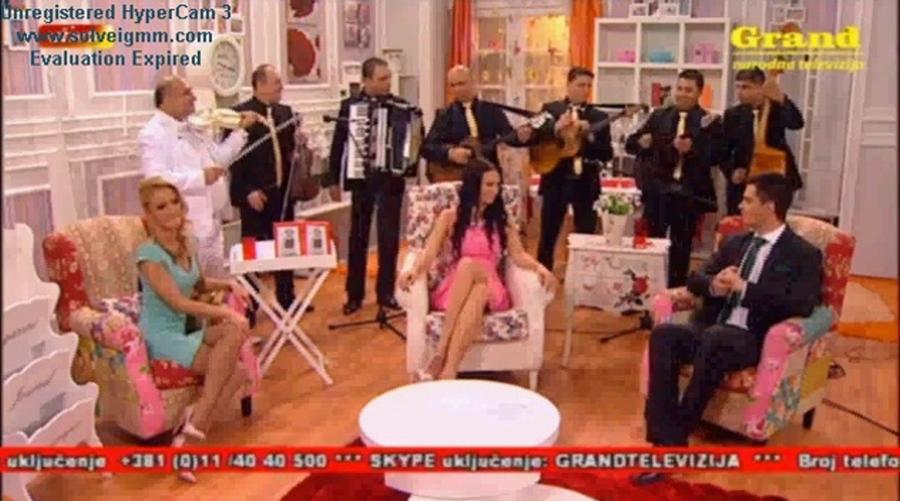 Katarina Grujic - Lazem sebe Live Magazin In - Grand Narodna Televizija,30.04.2014.