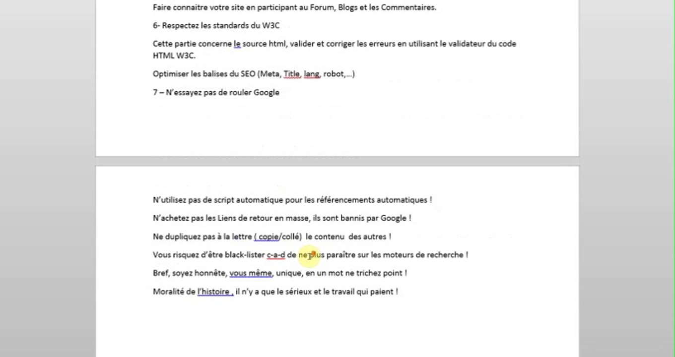 Comment peu t"on améliorer Son Référencement par "webdesign-x.fr" le "webmaster paris"