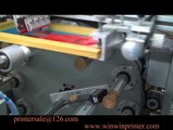 wine cap screen printer with IR drying