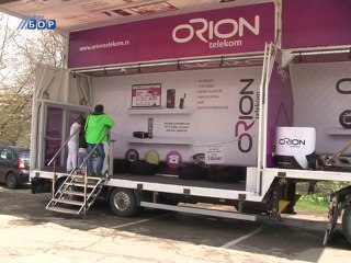 Karavan Orion telekoma opet u Boru, 30. april 2014.