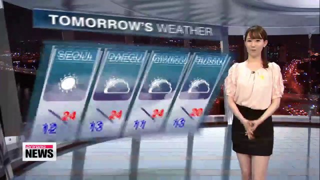 Nice, sunny day forecast nationwide on Thursday