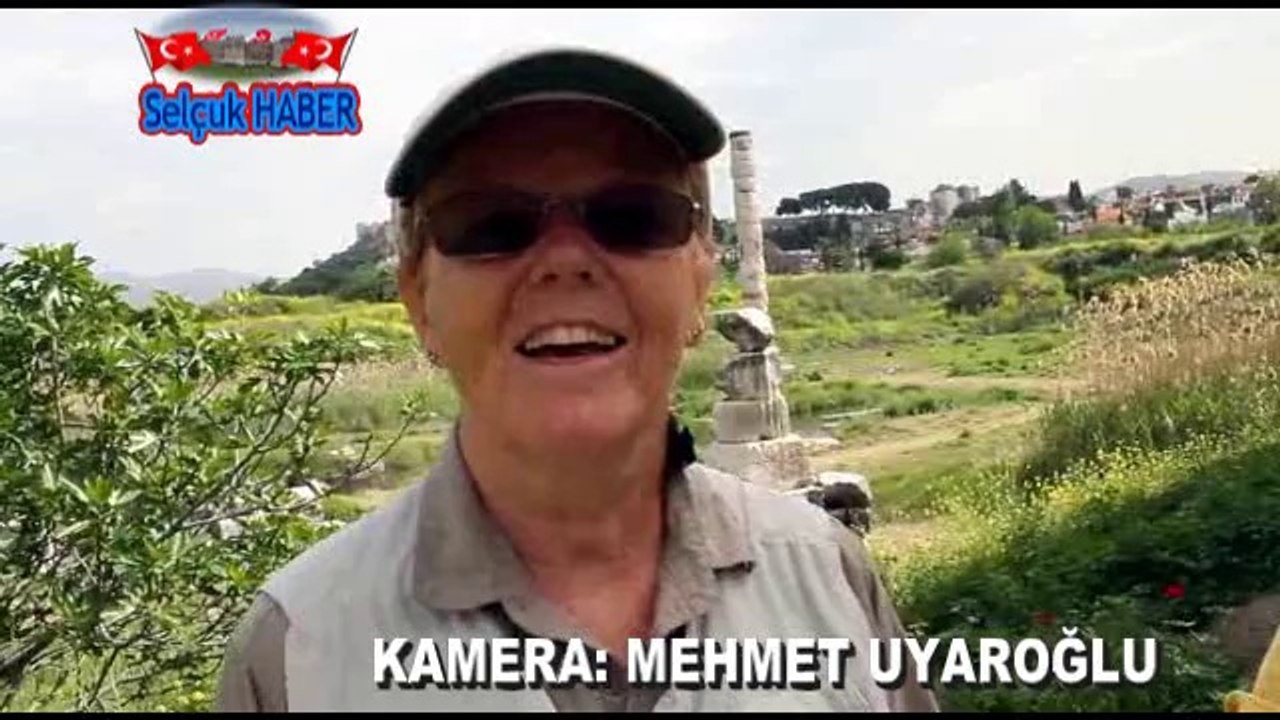 Chuck and Susan Atkinson Selçuk'ta