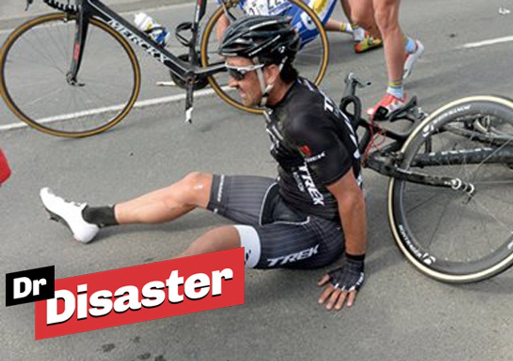 Violente chute lors du Paris-Roubaix / Dr Disaster