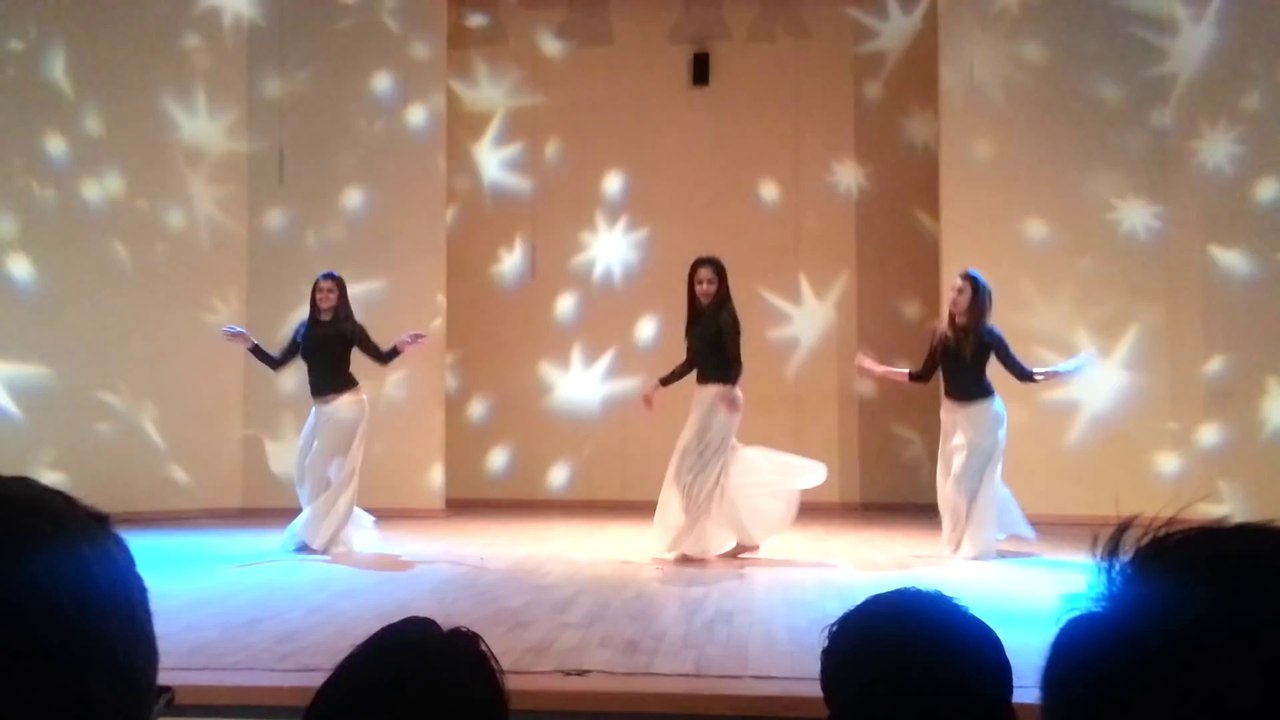 Beautiful 3 Girls Night Dance on a Show