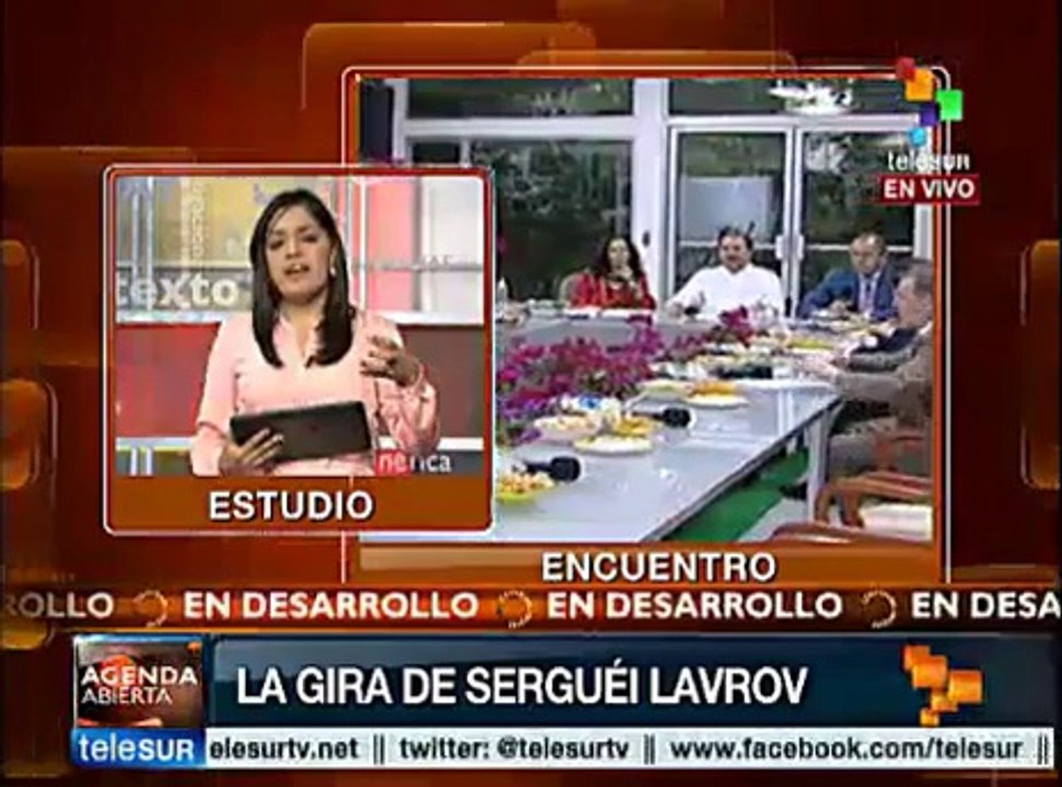 Serguéi Lavrov estrechará lazos bilaterales entre Rusia y Perú