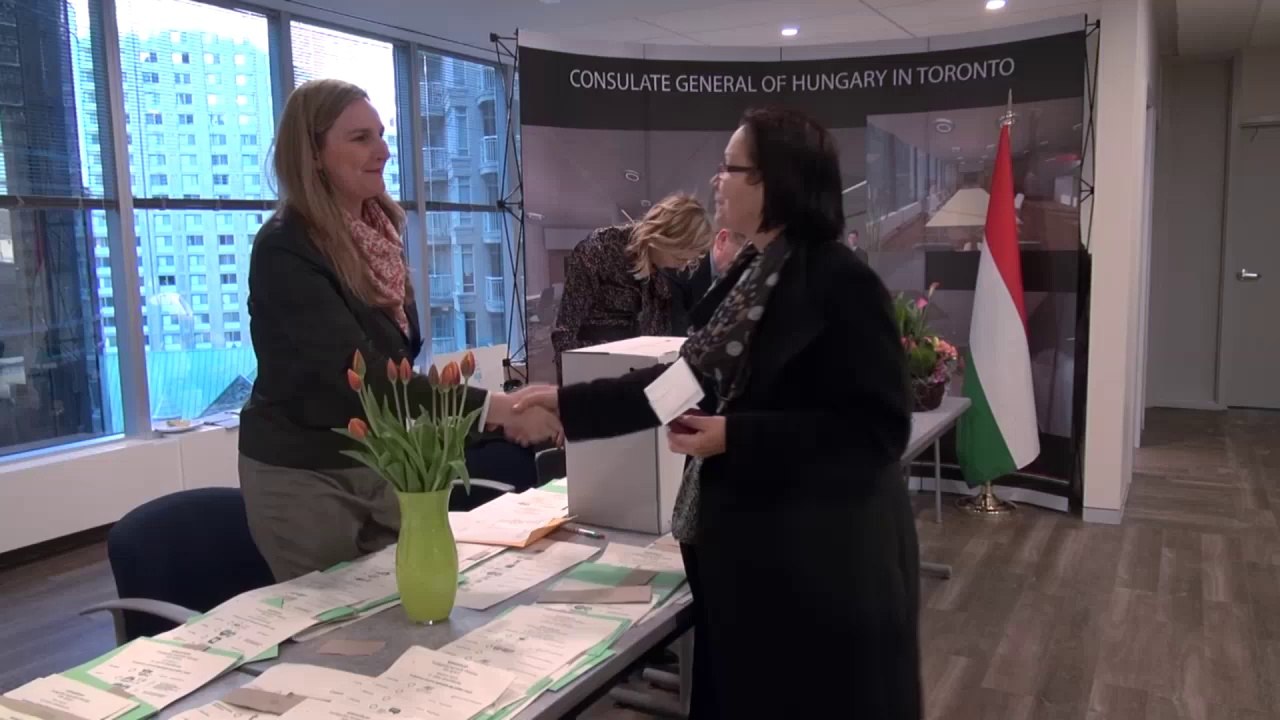 Választás 2014 - Szavazás Torontóban