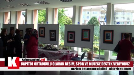 Capitol Ortaokulu Resim Sergisi