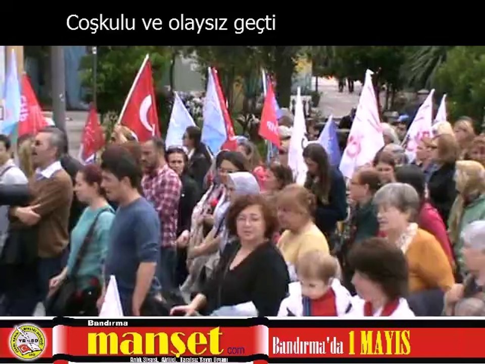 BANDIRMA'da 1 MAYIS