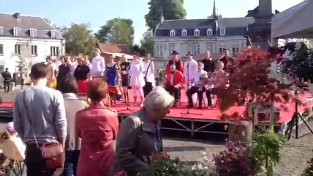 Marché aux fleurs d'Arras