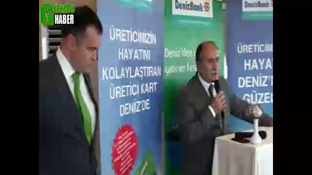 DenizBank Akhisar Şubesi,Tayfun Talipoğlu ile DenizBank Tarım Sohbetleri Basın Toplantısında