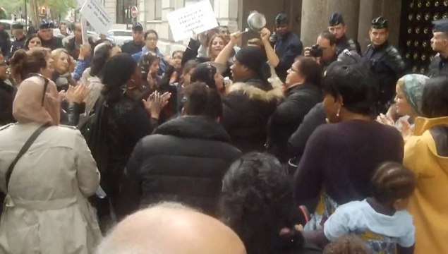 Les mal-logés s'invitent à la BPI