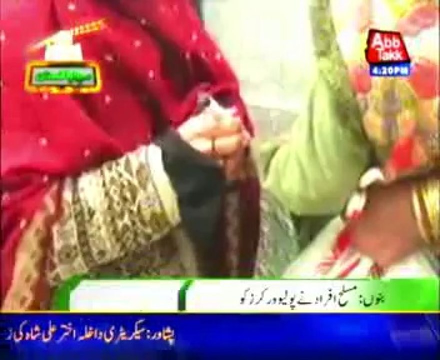 Bannu Armed men hostage polio workers, vaccine...