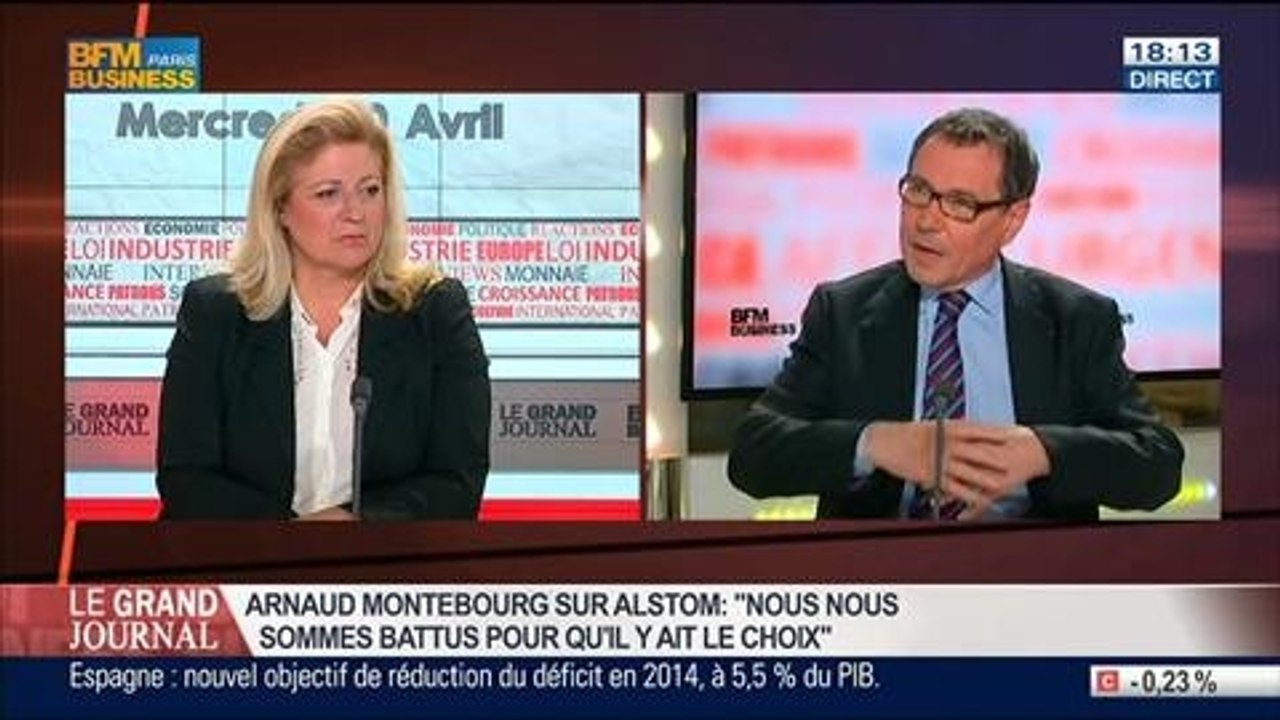 Robert Rochefort, eurodéputé Modem, dans Le Grand Journal - 30/04 1/4