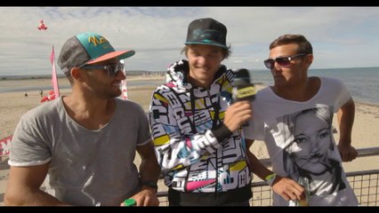 ITW Seb et Valentin Garat - Mondial du Vent 2014