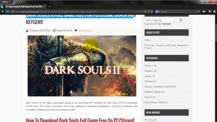 How To Download Dark Souls II For Your PC/Steam [Tutorial]