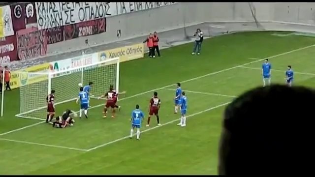 26η ΑΕΛ-Αν . Γιαννιτσών 4-1 2011-12 Στιγμιότυπα Saturn