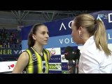 Fenerbahçe 3-1 Vakıfbank - Röportajlar #sarımelekler