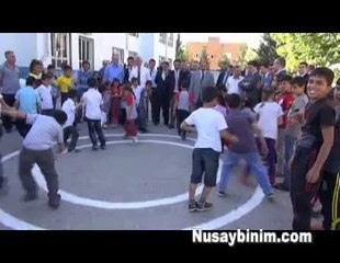Mardin Valisi Cengiz Nusaybin'de