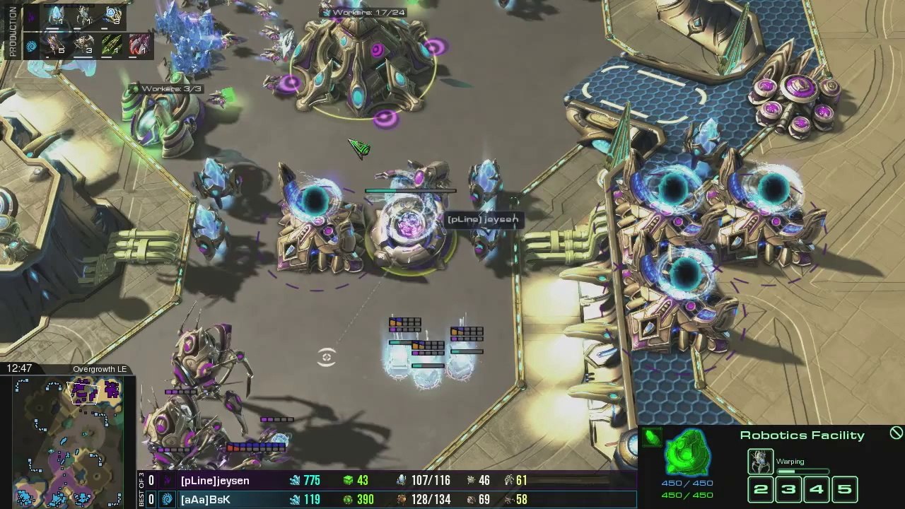 [S08E01] UnderDogs du 28/04/2014 - Jeysen vs BsK - Map1