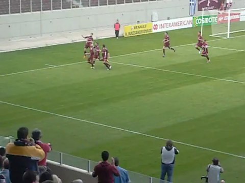 26η ΑΕΛ-Αν. Γιαννιτσών 4-1 2011-12 Το 1-0 από Ζεκίνια (αελολέ)