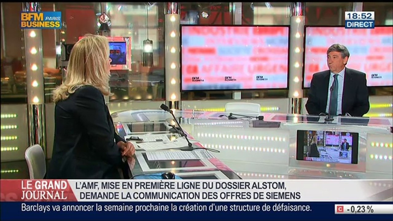 Gérard Rameix, président de l'Autorité des Marchés Financiers, dans Le Grand Journal - 30/04 4/4