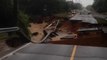 Flooding Wipes Out Road in Pensacola