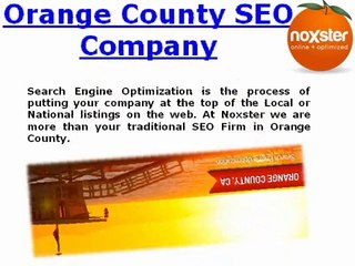 Download Video: SEO and Web Design Company Orange County