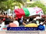 Martyred MQM worker Shariq laid to rest in Paposhnagar Graveyard